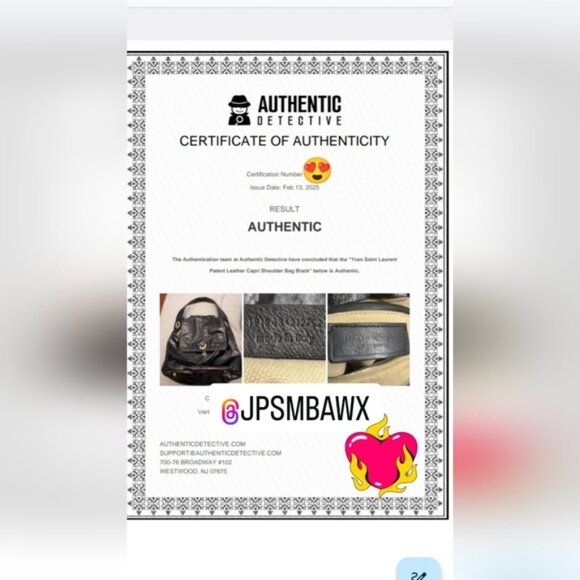 YSL Rive Gauche Capri Patent Leather Black Bucket Bag - Picture 16 of 16